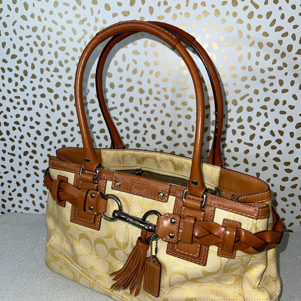 Signature Coach Monogram Handbag